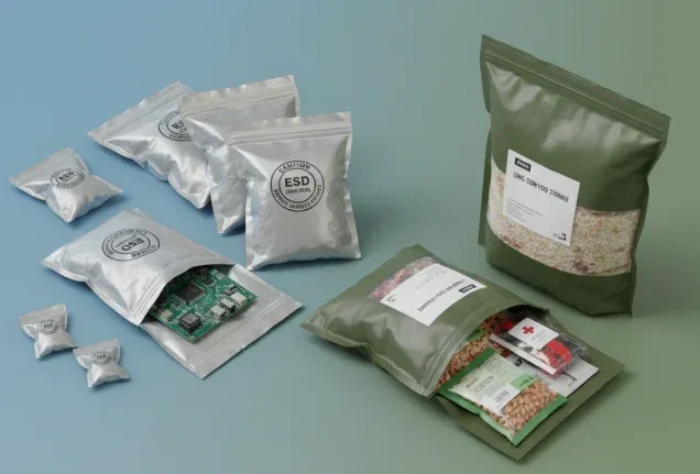 Mylar Bags for Electronics & Emergency Kits